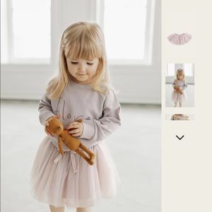 !!SOLD!!Jamie kay blush tulle skirt